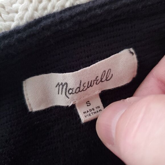 Madewell Texture & Thread Gathered-Sleeve Top sz Sm - Picture 12 of 14